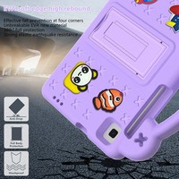 Nouveau Design coque de tablette pour Samsung Galaxy Tab A7 Lite 8.7 T220 T225 EVA mousse poignée pliable support cartoon housse antichoc