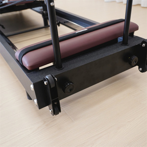 Magnifique reformer de <span class=keywords><strong>Pilates</strong></span> pliable en contreplaqué, personnalisation personnalisée, réglable, portable et durable - Product Image 5