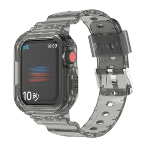 Eraysun สายนาฬิกา TPU แนวสปอร์ตสำหรับ iWatch รุ่น<span class=keywords><strong>7</strong></span> 41มม. 45มม. กันน้ำทนทานสำหรับ iWatch <span class=keywords><strong>7</strong></span> - Product Image 6