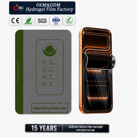 Protection d'écran de téléphone portable ultra-fine en film hydrogel EPU de qualité supérieure, personnalisée en usine, 120x180mm, protection de la vie privée