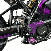 Support de frein à étrier double en aluminium CNC pour pied gauche, compatible avec la moto électrique Surron Ultra Bee, pièces de mise à niveau pour la course et les cascades