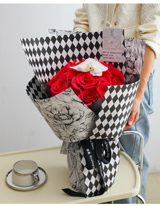 Giấy gói hoa cao cấp Hàn Quốc bán chạy, giấy gói bó hoa, giấy gói hoa thiết kế nổi tiếng thương hiệu nổi tiếng - Product Image 6