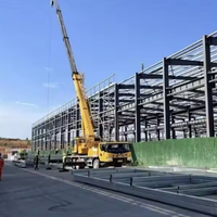 Taller de Construcción Metálico Popular de Bajo Costo, Alta Calidad e Instalación Rápida para Fábricas y Mecánicas
