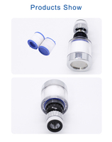 Filtro Purificador De Agua Para Grifo hochwertiger 360° rotierender Mini-Küchenarmatur-Wasserfilter-Reiniger