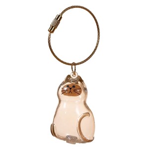 Llavero de Gato de Dibujos Animados, Plástico, Forma 3D, Colgante Portátil para Bolsa, Souvenir - Product Image 5