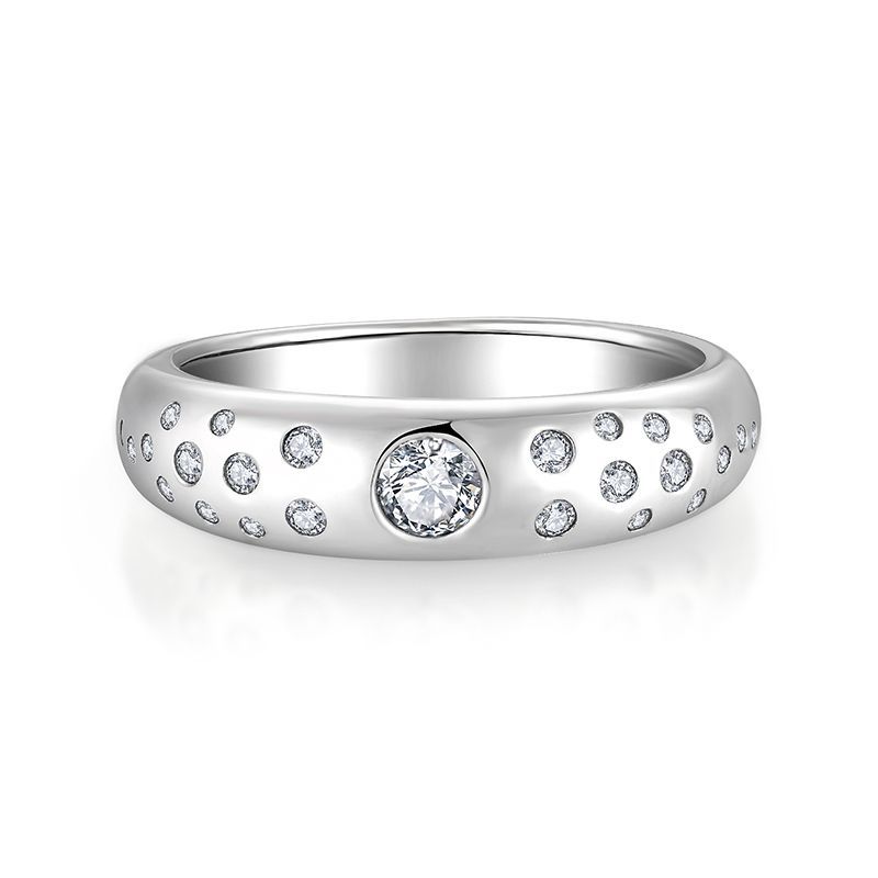Customization Service Cubic Zirconia Jewelry Eternity Value 925