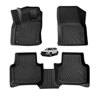 Tapis 3D personnalisé tapis de sol de voiture tapis de sol de voiture adapté pour 2022-2024 Volkswagen Taos TPE tous temps tapis de voiture d'usine