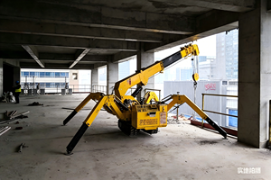 मोबाइल स्पाइडर क्रेन 1 टन 5 टन 8टन 10 टन टेलीस्कोपिक बूम 360 डिग्री मिनी क्रॉलर हाइड्रोलिक क्रेन फ्लाई जिब के साथ 14 मीटर - Product Image 6