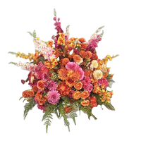 Boule de fleurs de mariage en soie artificielle, vente directe d'usine DKB, centre de table pour décoration d'événements de mariage