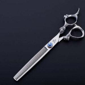 ChuanBei Pet Grooming Scissors 7 Inch Stainless Steel Thinning Shears For Dogs Cats Professional Use - Product Image 4
