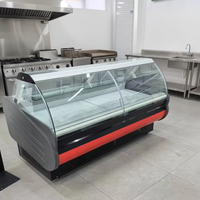 Vitrines réfrigérées GRACE de haute qualité, équipement de réfrigération, réfrigérateurs pour charcuterie, vitrines réfrigérées pour viande, vitrines de présentation pour traiteur