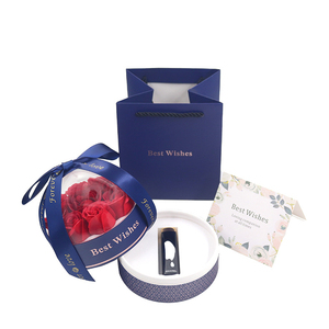 New Type Flowers Jewelry <b>Box</b> Necklace Gift <b>Box</b> <b>Earrings</b> Packaging <b>Box</b> With Lid for Jewelry - Product Image 4