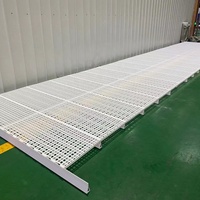 Prix bon marché Plancher à lattes Poulailler Lattes en plastique pour ferme de poulets de chair Plancher en plastique pour volaille élevée