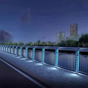 Road and Bridge Guardrail Landscape Anti-Collision Guardrail - China Safety  Fence