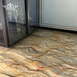Dalle de pierre naturelle polie GOLDTOP, quartzite Silk Road, pour plan de travail de cuisine, villa, appartement, hôtel - Product Image 4