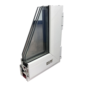 Thân thiện với môi nhựa <span class=keywords><strong>PVC</strong></span> chất liệu cho cửa sổ tùy chỉnh uPVC khung cửa sổ khuôn cửa sổ uPVC hồ sơ từ Trung Quốc - Product Image 1