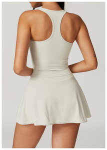 Vêtements de sport pour femmes, jupes de <span class=keywords><strong>tennis</strong></span> de haute qualité, respirantes, pour le running, le padel, le pickleball, ensembles de <span class=keywords><strong>tennis</strong></span> 2 pièces - Product Image 6