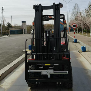 Chariot élévateur à fourche électrique 4 roues <span class=keywords><strong>1</strong></span>,8T avec mât triple étage 4,5M, déplaceur latéral et batterie haute capacité 80V/400Ah AC - Product Image 3