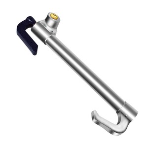 <b>Car</b> Steering Wheel Lock 10.5 In Aluminum Alloy Double <b>Hook</b> Anti Drill For Trucks Buses - Product Image 1