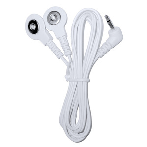 Câbles d'électrodes thérapeutiques DC 2,5 mm 1 à 2, type bouton 3,5 mm, câble de 1,2 m pour la thérapie de massage - Product Image 3