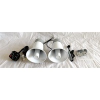 Sirène d'alarme de moto, haut-parleur d'urgence, 40 watts, 24v, 12v, étanche, moins chère, Offre Spéciale