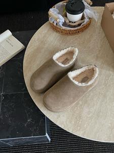 2026 New Arrivals Plus-Size Unisex Thermal Wool <b>Boots</b> Autumn Winter Midi Velvet Warm Genuine Leather Lining Cowhide Leopard - Product Image 3