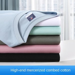 Vente chaude Tshirt En Gros 100 Coton Multi Couleur T-shirt Confortable Polyvalent Personnalisé Blanc Fabricant T-shirt - Product Image 2