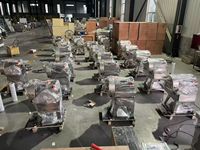 Premium slijtvaste, gemotoriseerde, automatische fruit- en groentesnijmachine met één mes, voor het snijden in reepjes, plakjes en blokjes, multifunctioneel