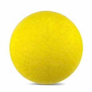Pallone da gioco in gomma rossa da 8,5 pollici, vendita calda, fornito direttamente dalla fabbrica - Product Image 3