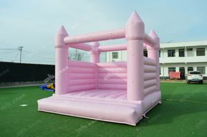 Vente en gros de château sautant gonflable rose blanc <span class=keywords><strong>Maison</strong></span> de rebond <span class=keywords><strong>Location</strong></span> de fête d'<span class=keywords><strong>anniversaire</strong></span> et d'événement de mariage <span class=keywords><strong>pour</strong></span> enfants - Product Image 3