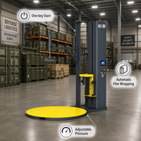 Machine d'emballage de palettes rotative HETAI, enrouleuse industrielle pour l'industrie agroalimentaire