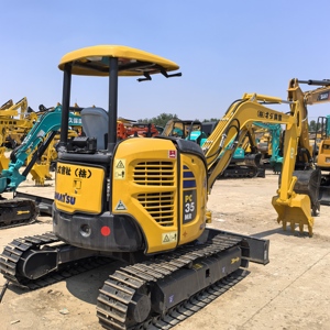 Miniexcavadora Compacta Komatsu PC35MR de Segunda Mano, Tipo Oruga, Equipo de Construcción Hidráulico Original de Japón para Exportación - Product Image 4