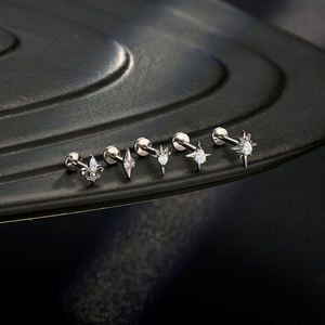 Bijoux <span class=keywords><strong>de</strong></span> perçage, boucles d'oreilles en titane ASTM F136, anneaux segmentés à charnière, boucles d'oreilles pendantes, perçage d'oreille en titane - Product Image 4