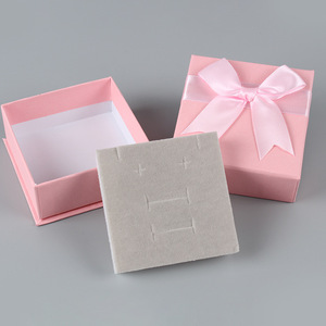 Ciel terre couverture fleur boîte à bijoux boîte à bagues et boîte-cadeau gros papier bijoux conteneur - Product Image 3