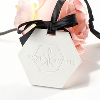 Diffuseur de parfum pour voiture, pendentif suspendu, aromathérapie, gypse, huile essentielle, pierre aromatique en céramique parfumée