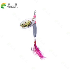Hengjia Spinner-señuelo de pesca, 80G, cuchara de Metal, conjunto de cebo combinado, kit de pesca - Product Image 2