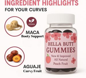 ओम गंध बैरल गुम्मीज बट और ग्लूट्स गुम्मीज़ प्लांट-लोअर बॉडी वक्र समर्थन 30 सेमी-पीच कोई खुदरा नहीं है - Product Image 3