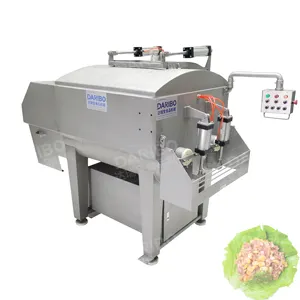 Industrial Minced Meat Mixing Machine Fish Ball Manufacturing Raw Material Vacuum Mixing Equipment