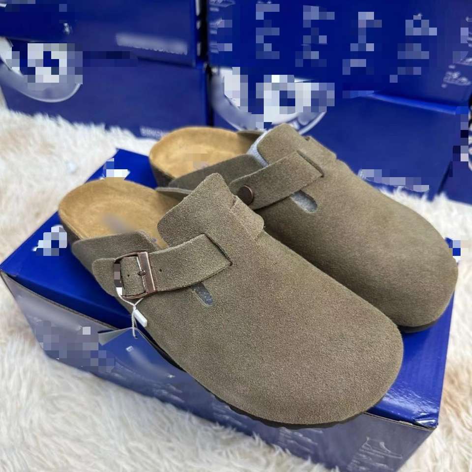 2025 Wholesale Factory Stocks Stylish German Quality Birken Shoes Outdoor Flats Cork Mule Slippers Comfortable Clogs With Logo