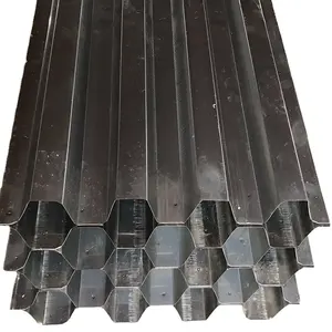 Stainless Steel Hexagonal Honeycomb Inclined Metal Lamella Tube Settler SS304 316L Metal HoneycombTube For Wastewater Treatment