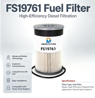 Cartucho Separador de Agua y Combustible de Alta Resistencia PF7894 P550467 FS19761 para Maquinaria Diésel