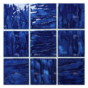 4 "Color mixto Precio de gran tamaño piscina de azulejos Marruecos esmaltado de cerámica de porcelana brillante superficie rústico azulejos de la piscina - Product Image 4