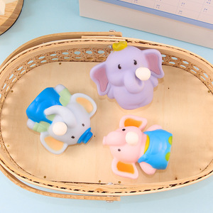 Juguete Antiestrés de PVC con Forma de Animal de Dibujos Animados Jincan, Pelota para Apretar y Hacer Burbujas para Niños - Product Image 5