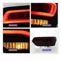 Feux arrière LED pour Jeep Grand Cherokee 14-20, mise à niveau avec nouveaux feux de signalisation dynamiques LED, feux de freinage, feux de recul, plug and play