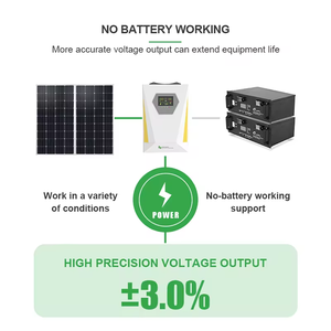 3000w 3kw 3kv Solar Hybrid Inverter Mppt Pure <strong>Sine</strong> <strong>Wave</strong> <strong>3</strong> <strong>Phase</strong> Inversor Hibrido - Product Image 5