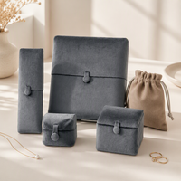 Boîte à bijoux de luxe personnalisée pour la Saint-Valentin, vente en gros d'usine, pour femme, pour ranger bagues, boucles d'oreilles, pendentifs, bracelets, colliers