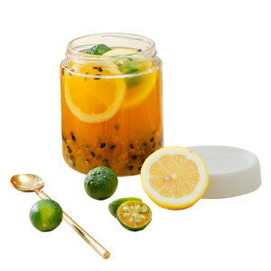 Glass Dressing container để đi nước sốt ly mini gia vị Dip chum với nắp Hộp Ăn Trưa phụ kiện - Product Image 1