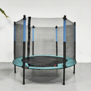 Zoshine Ngoài Trời 55 ''1-4 Độ tuổi <span class=keywords><strong>Mini</strong></span> Playhouse Mềm Bọt Nhỏ Trẻ Em Ngoài Trời Trampoline Món Quà Kỳ Nghỉ Cho Bé - Product Image 4