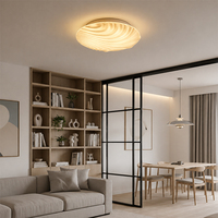 Plafonnier LED en fer minimaliste moderne avec interrupteur, CRI 95, pour salon, chambre et décoration d'hôtel