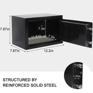 380*300*300mm Nặng nhiệm vụ khách sạn treo tường chống cháy điện tử kỹ thuật số khóa an toàn hộp sản xuất thép Bí Mật Mã truy cập - Product Image 3